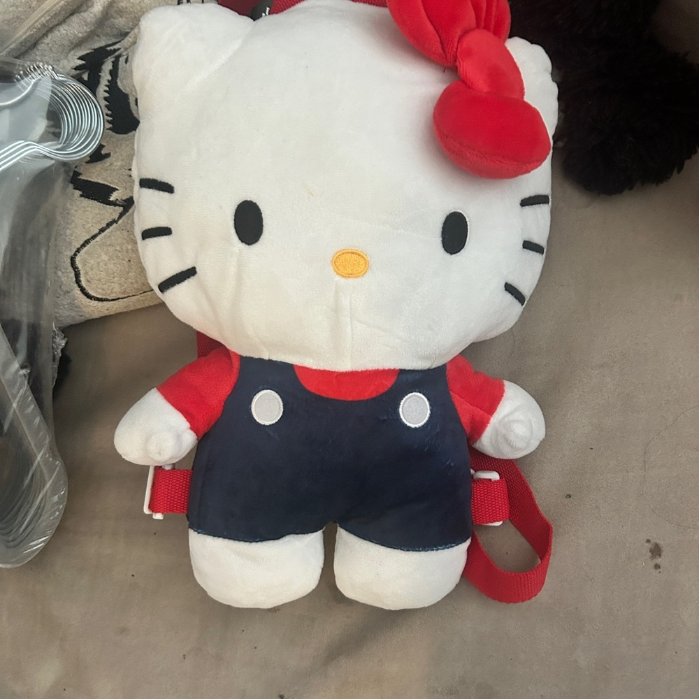 Hello Kitty Plushie backpack purse